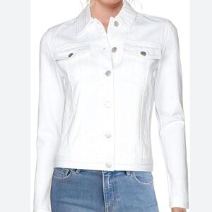 J Brand White Denim Jacket NWOT